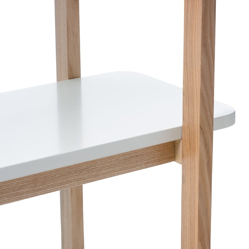 Ashwood Furniture Bookshelf Ash/White