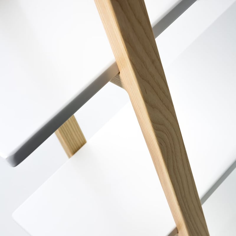 Ashwood Furniture Bookshelf Ash/White