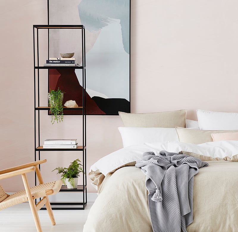 Bentley 5 Tiered Shelf Tower Black & Ash