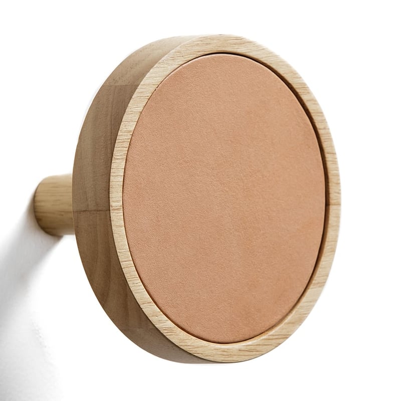 Jada Wall Hooks Blush Leather 