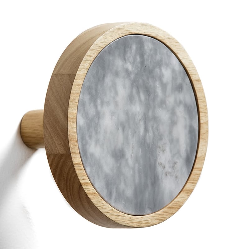 Jada Wall Hooks White Marble 