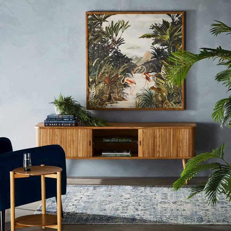 Barber Entertainment Unit Ash Large