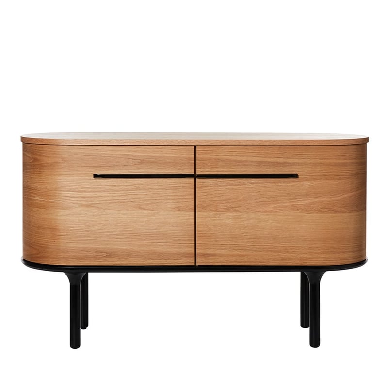Yoko Furniture Collection Oak/Black Sideboard