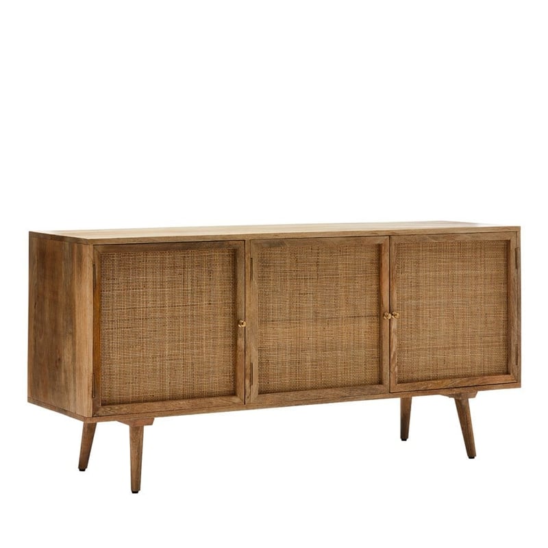 Anjuna Collection Natural 3 Door Sideboard