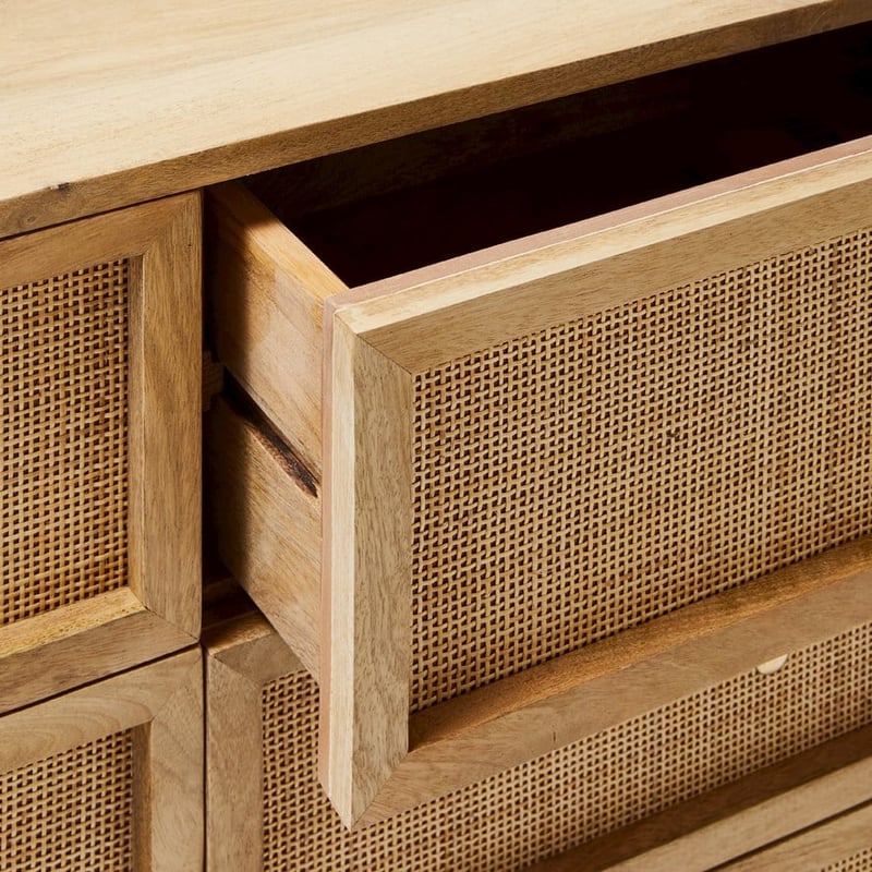 Anjuna Natural 6 Chest of Drawers 
