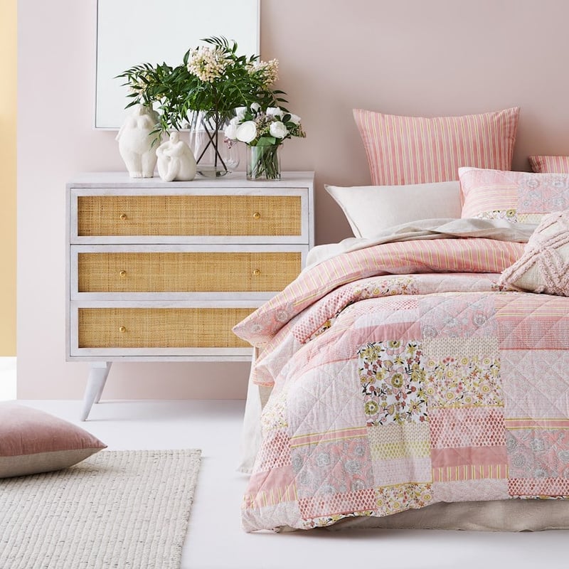 Anjuna White Wash 3 Drawer Chest 