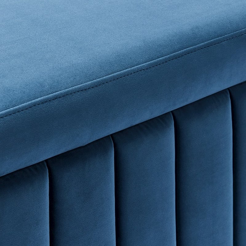 Kensington Navy Blanket Box