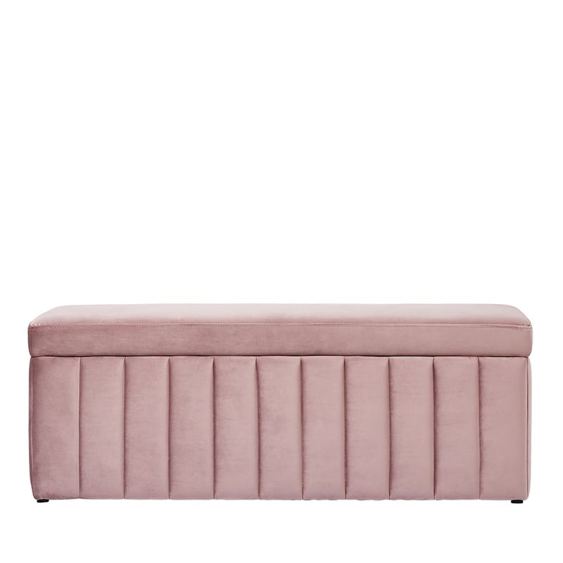 Kensington Collection Blanket Box in Rose Pink