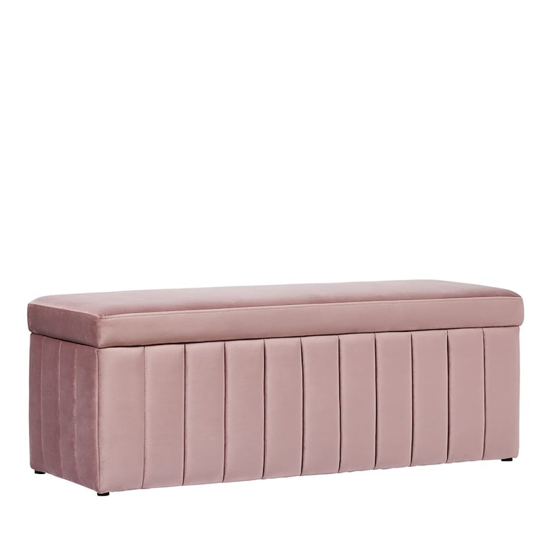 Kensington Collection Blanket Box in Rose Pink