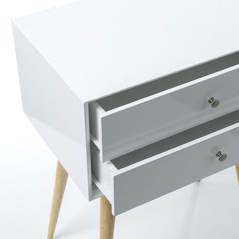 Fitzroy Side Table White
