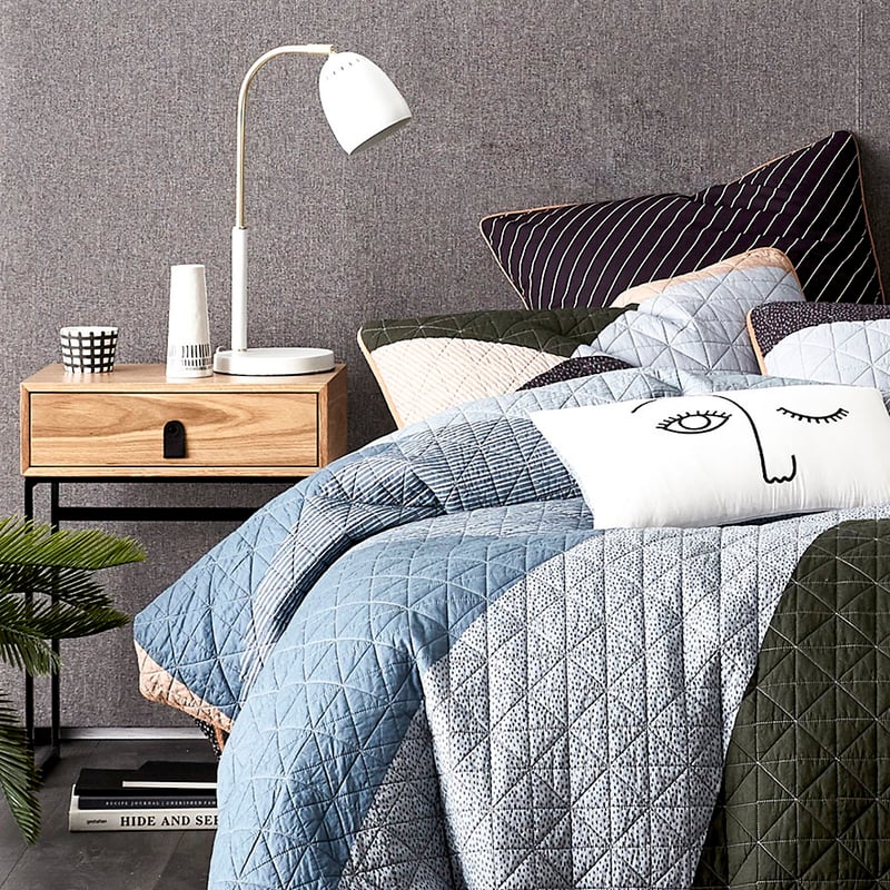 Milo Side Table Natural & Black