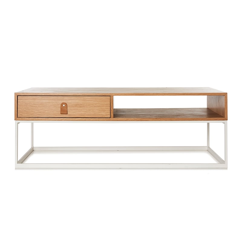 Milo Coffee Table Natural & White