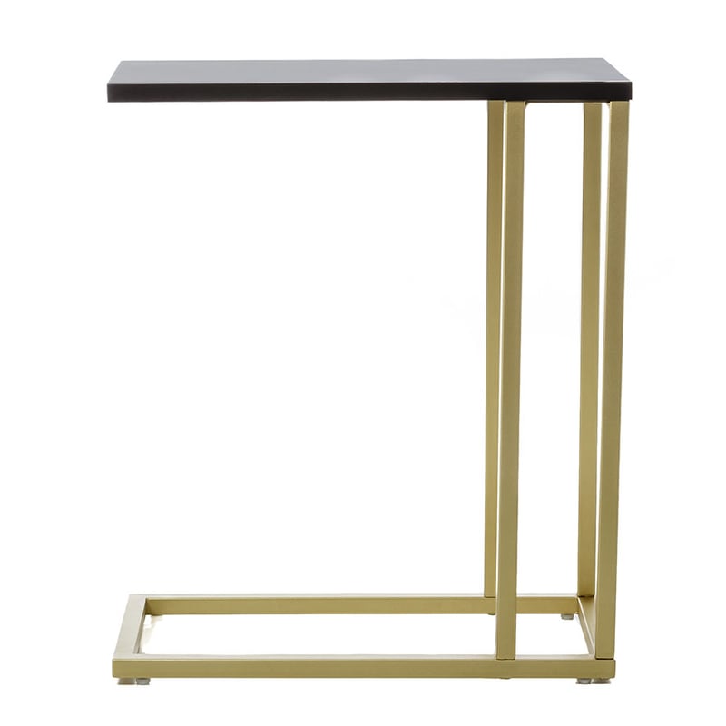 Ballarat C Table Gold & Black