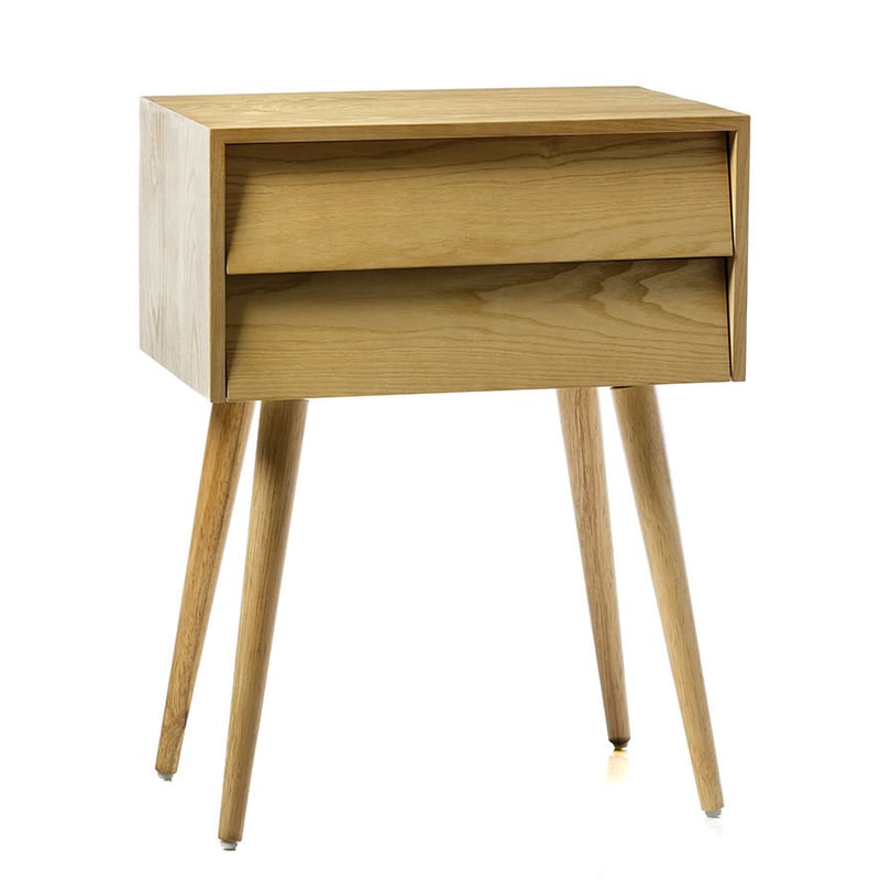 Rosella Bedside Table Ash 