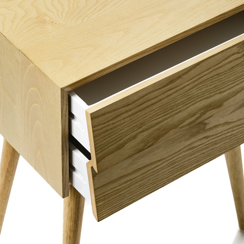 Rosella Bedside Table Ash 