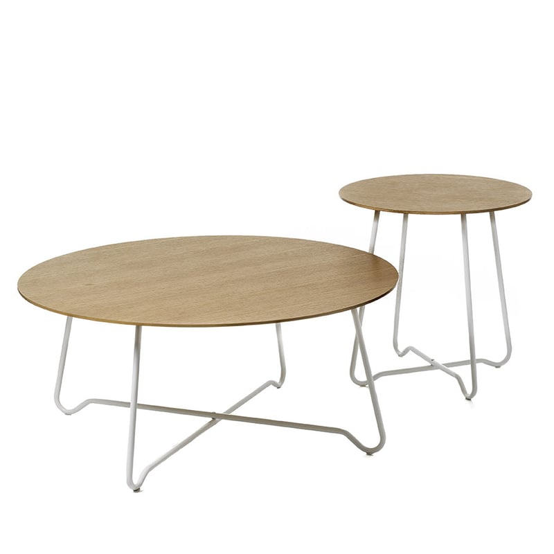 Shiloh Coffee Table White & Oak