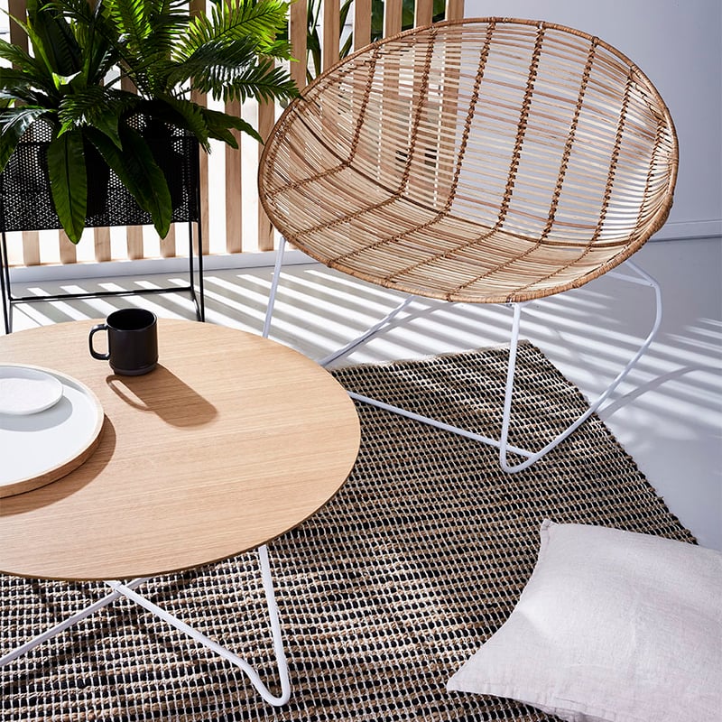 Shiloh Coffee Table White & Oak