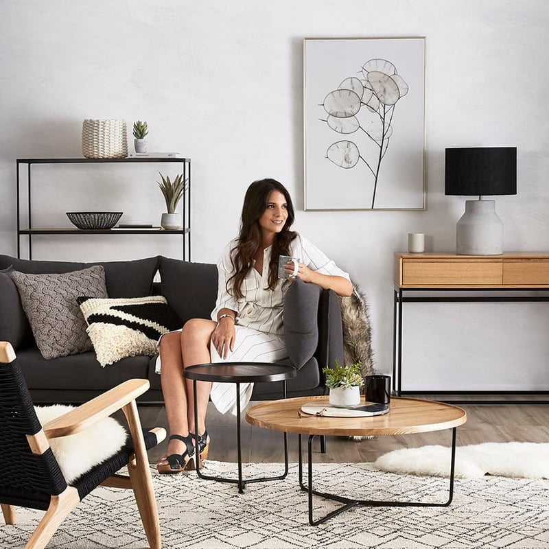 Aspen Side Table Black