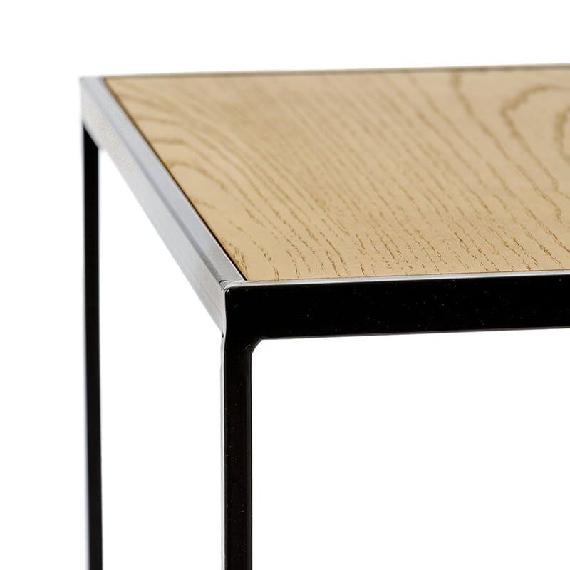 Bentley Coffee Table Black & Ash