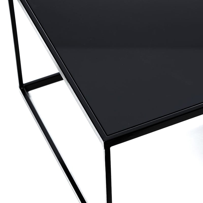 Bentley Coffee Table Black Smoked Glass