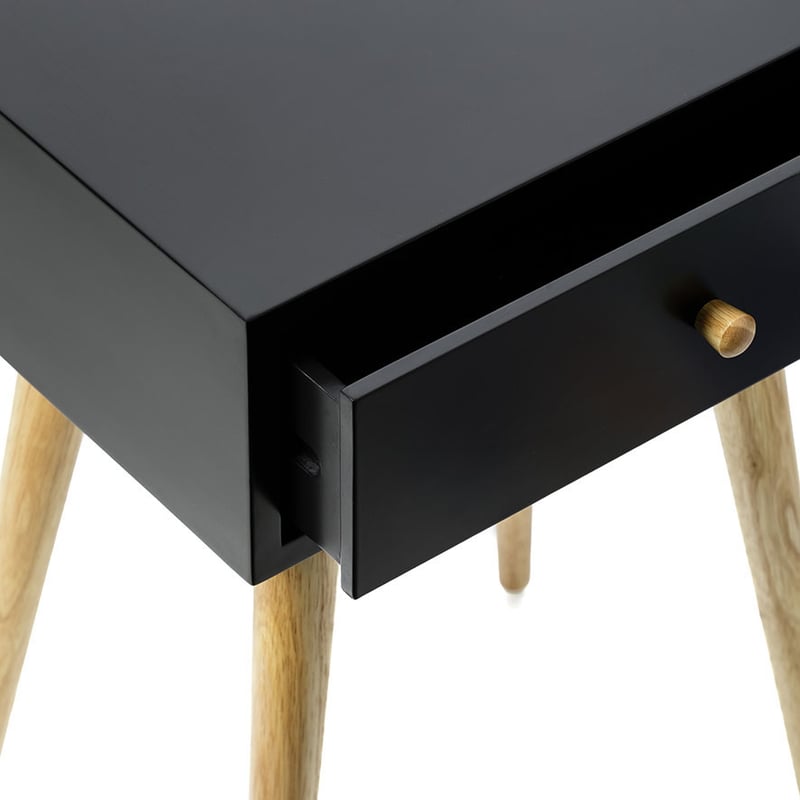 Bay Bedside Table Charcoal