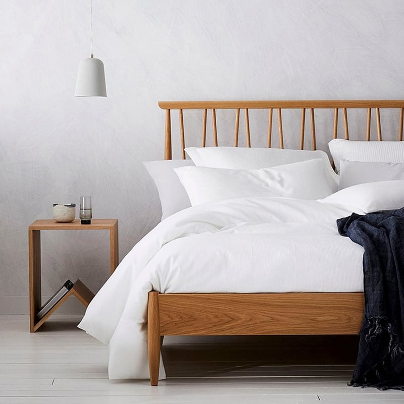 Zeke Side Table Solid Oak 