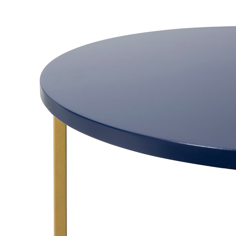 Verona Collection Navy Small Side Table