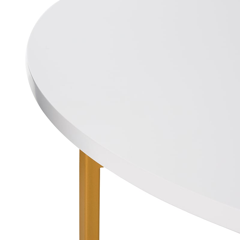 Verona Collection White Coffee Table 