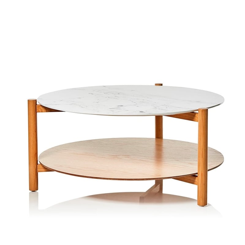 Camilla Collection Coffee Table Marble & Ash