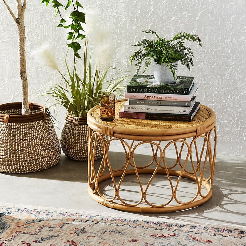 Bahama Rattan Honey Loop Coffee Table