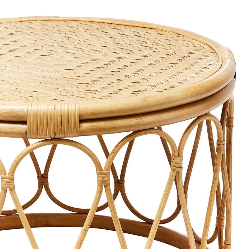 Bahama Rattan Honey Loop Coffee Table