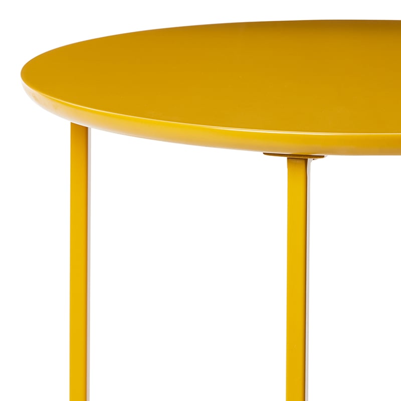 Palermo Collection Mustard Side Table Small