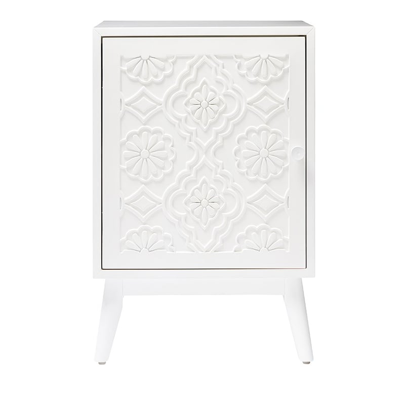 Hamilton White Side Table 