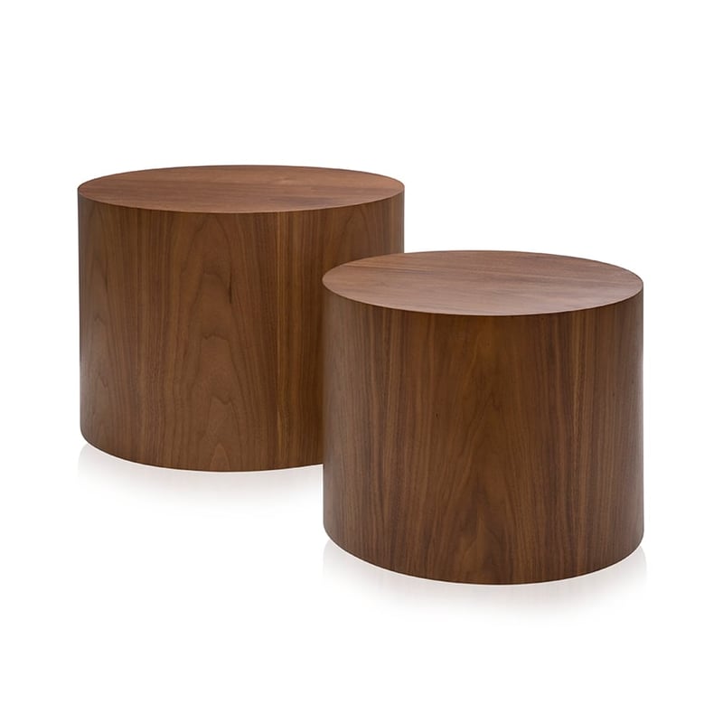 Nesting Orbit Tables Walnut Set of 2