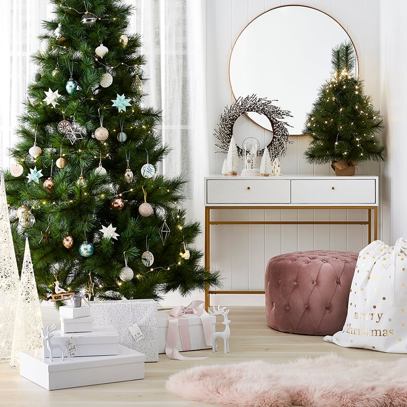 Sienna Collection 2 Drawer Console White & Gold