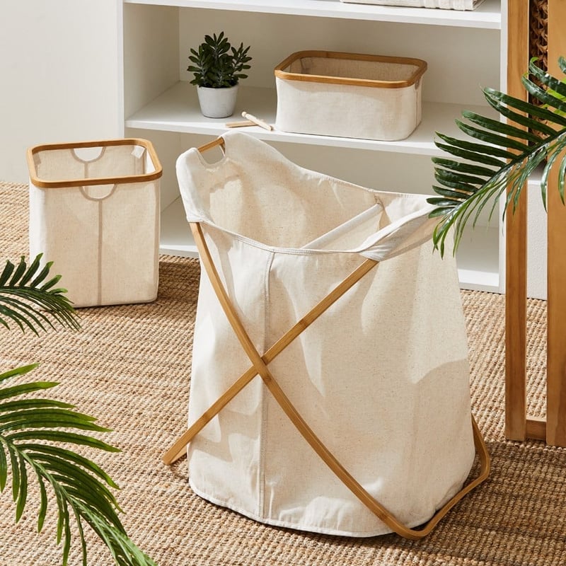 Anderson Linen Laundry Basket 