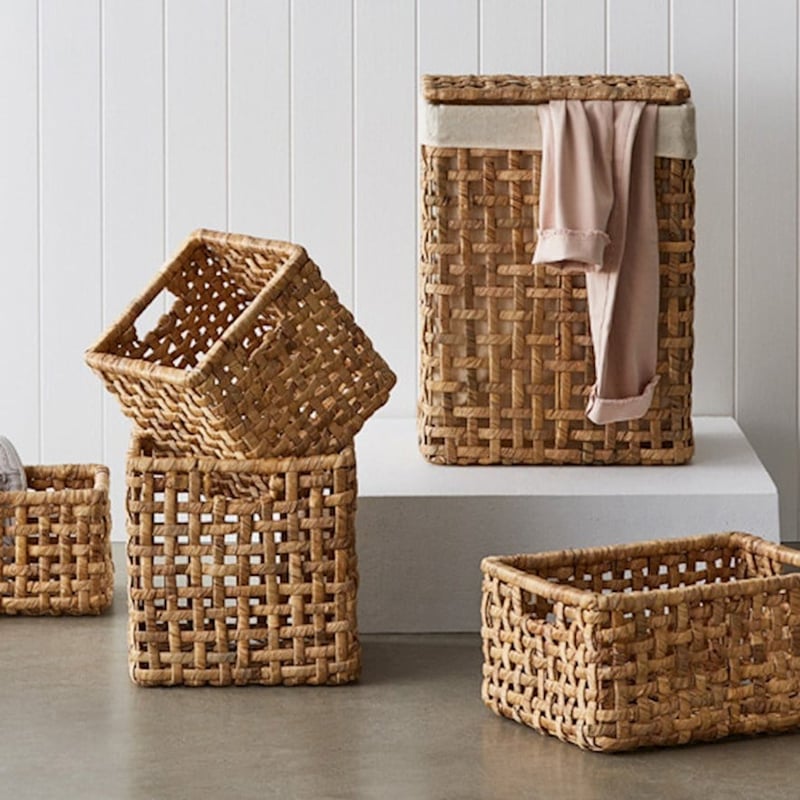 Lockie Natural Laundry Basket