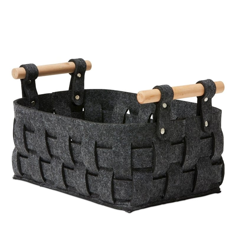 Quinn Dark Grey Basket