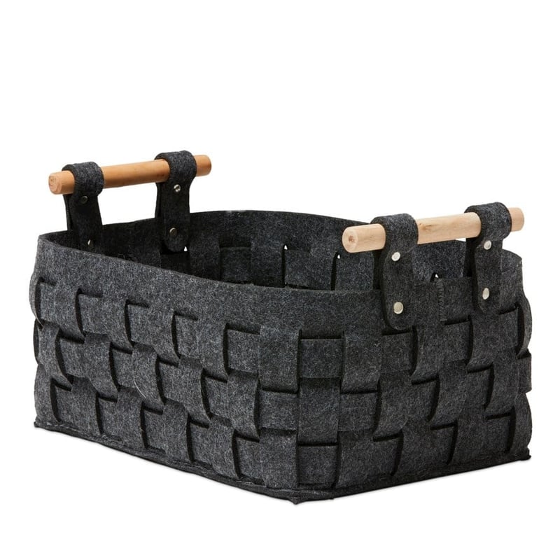 Quinn Dark Grey Basket