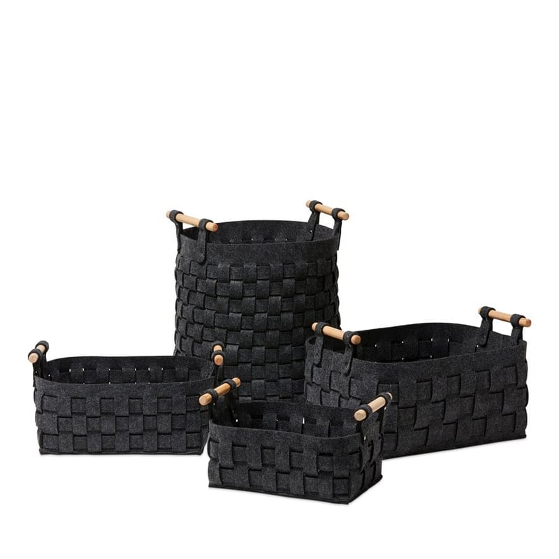 Quinn Dark Grey Basket