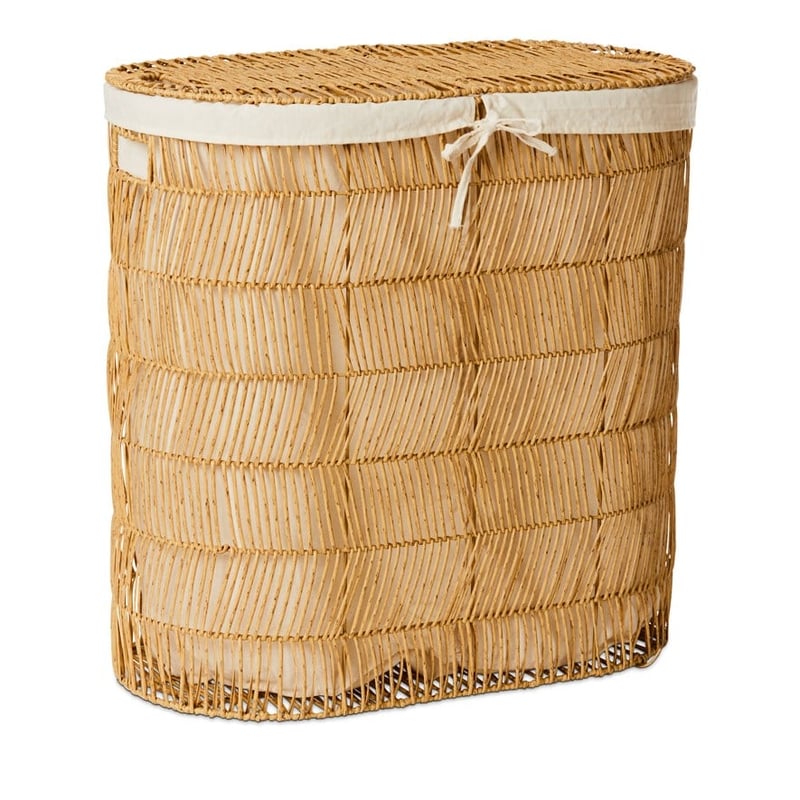 Natural Barker Laundry Basket