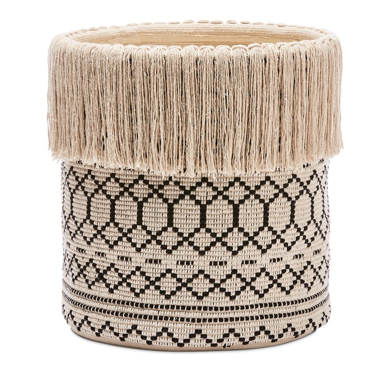 Tao Black Natural Tufted Basket