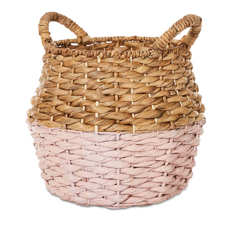 Bilbao Basket Pink and Natural 