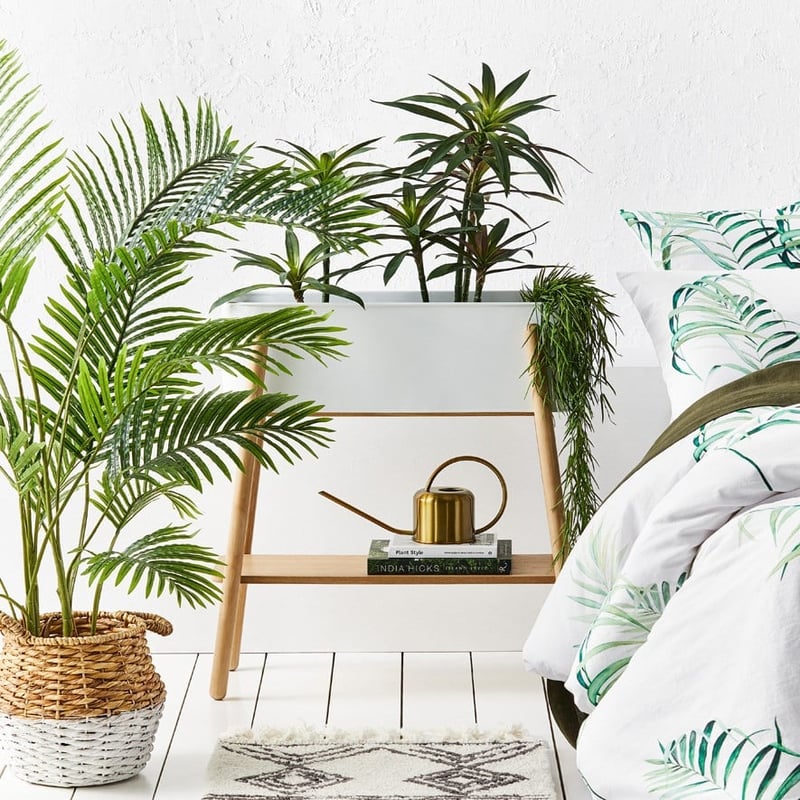 Bilbao Basket White & Natural 