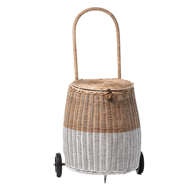 Amelie Shopping Basket White