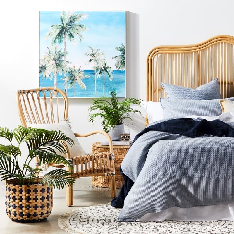 Lisboa Blue & Natural Basket