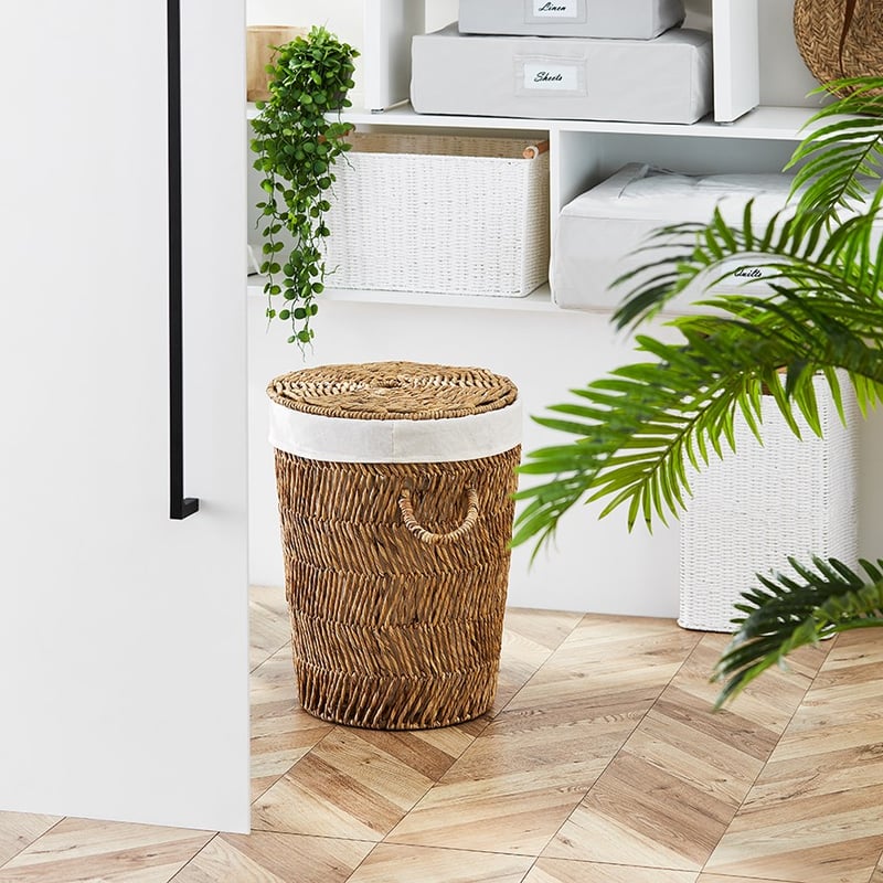 Twist Laundry Basket Natural 