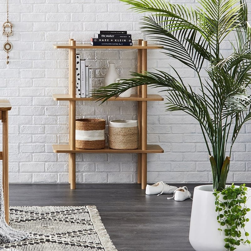 Tivoli Banded Natural Coastal Basket 