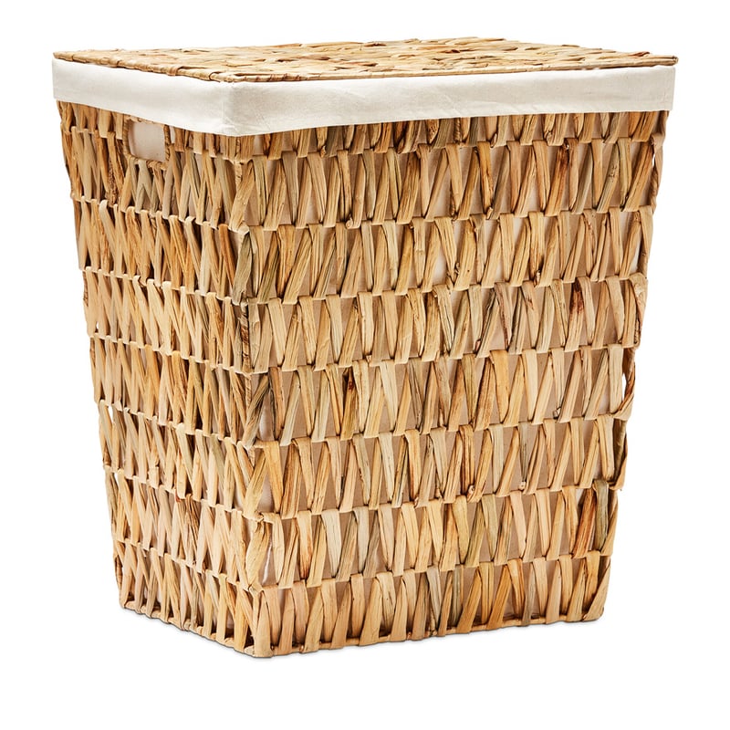 Zig Zag Natural Laundry Basket