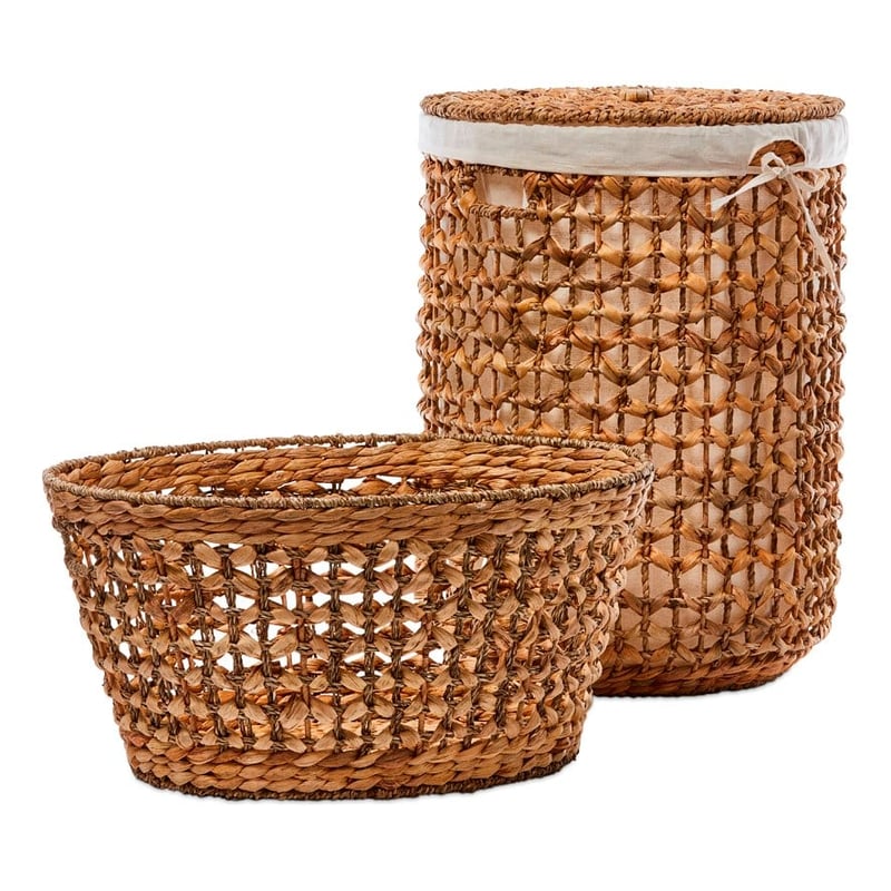 Knotted Laundry Wash Basket 
